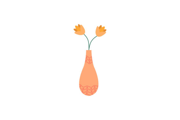 Beauty Flowers Pot Nature: Graphics & Illustrations for Crafters