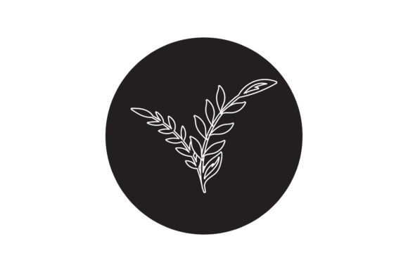 Beauty Vector Flowers White Line Style Graphics for Freebies
