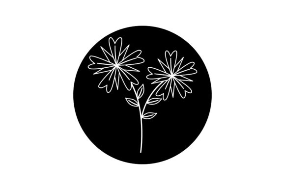 Flowers Art Nature White Line Style: A Designer's Review