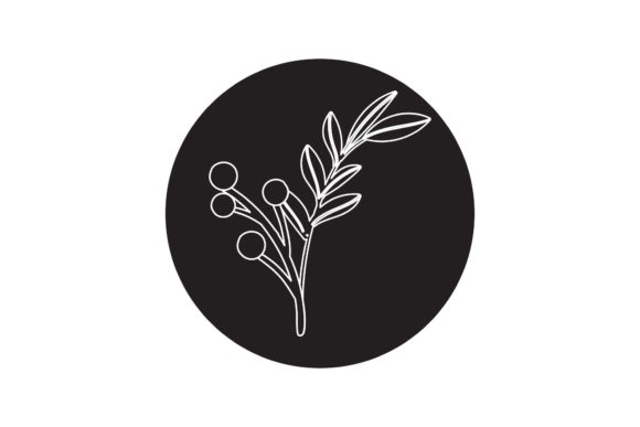 Flowers Designs Flora White Line Style Graphics Freebies