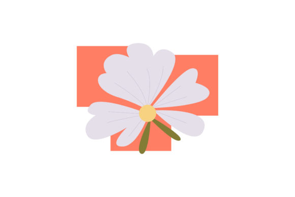 Flowers Drawing Icons Graphics for Real Crafts