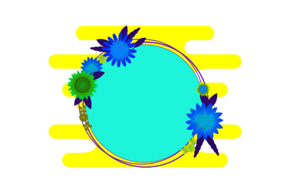 Frame Flowers Collection Cute Clipart Graphics Freebies