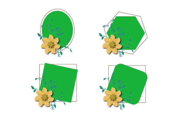Frame Flowers Set Nature Collection Review