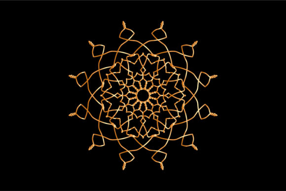 Mandala Flowers Beautiful Graphics and Illustrations Review