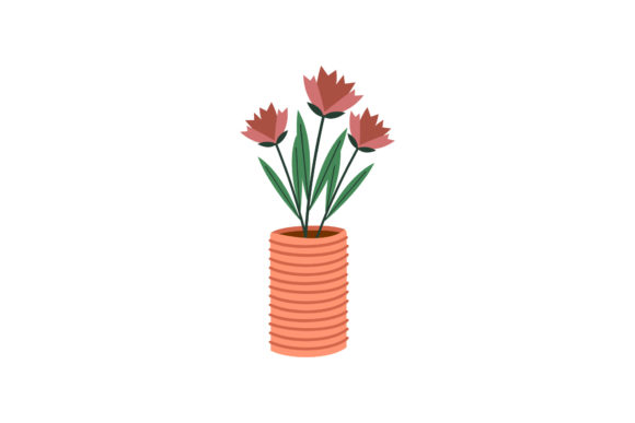 Natural Flowers Botany: Fresh Graphics and Illustrations for Modern Blogs