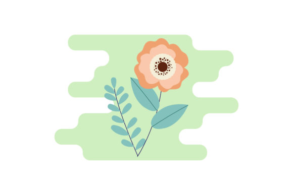 Orange Flowers Illustrations Graphics Review